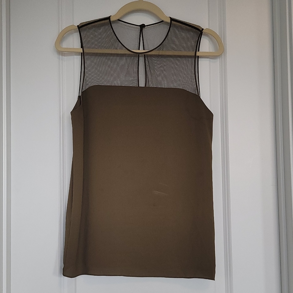 ARITZIA Olive green Babaton blouse